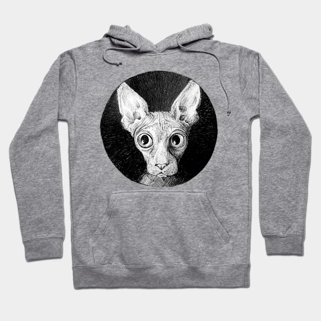 Look into my eyes Hoodie by Zing